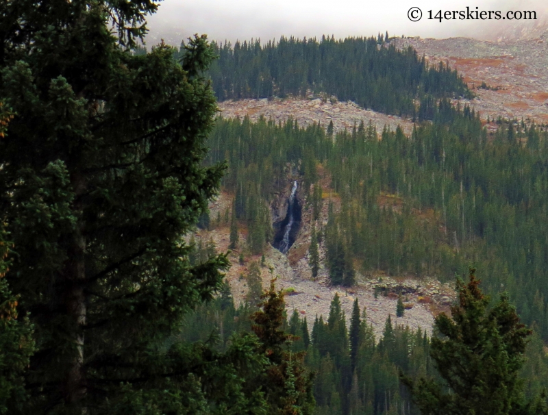 Waterfall on Three Lakes Trail