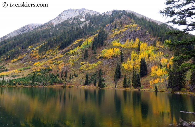 Dollar Lake from Three Lakes Trail