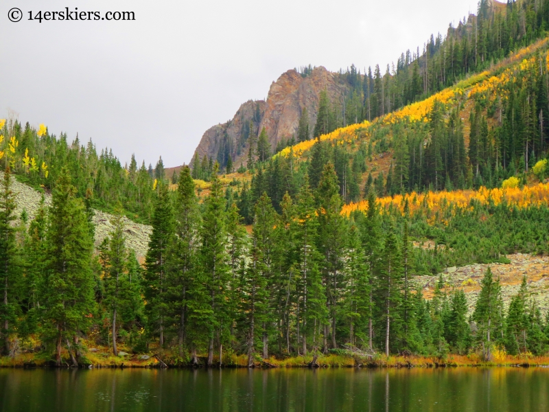 Dollar Lake from Three Lakes Trail