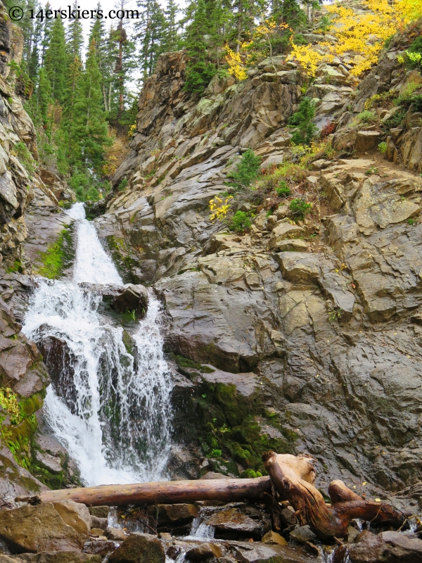 waterfall on Three Lakes trail