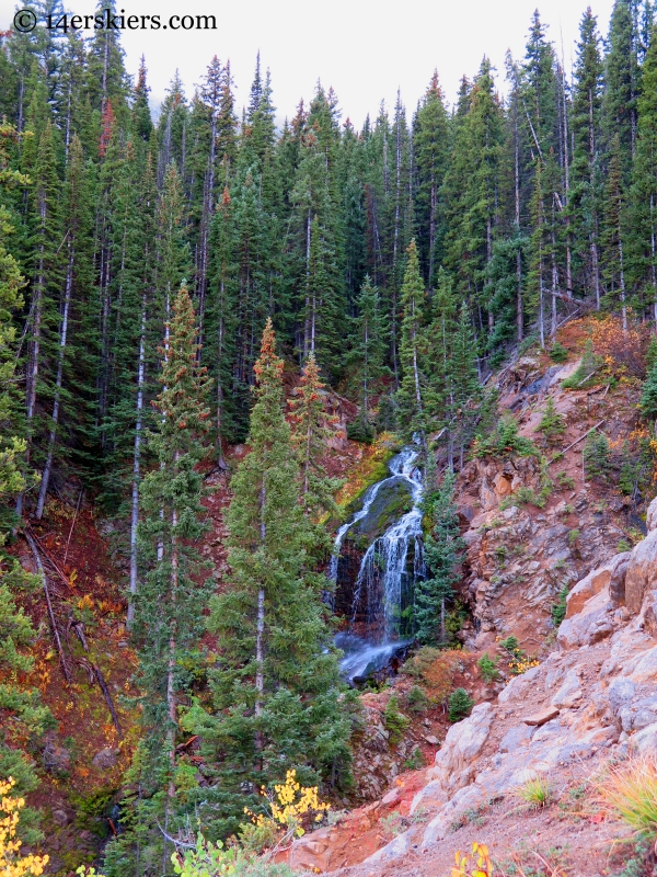 waterfall near Three Lakes trail