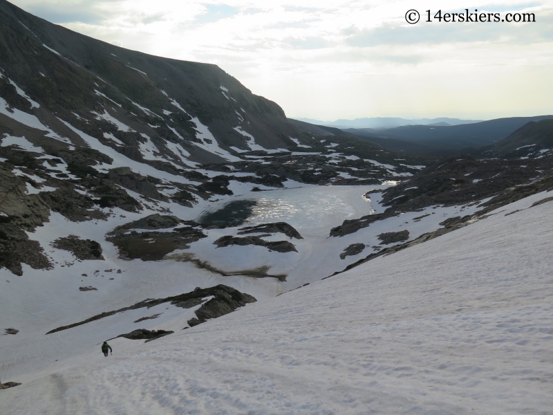 Blue Lake from Mount Toll