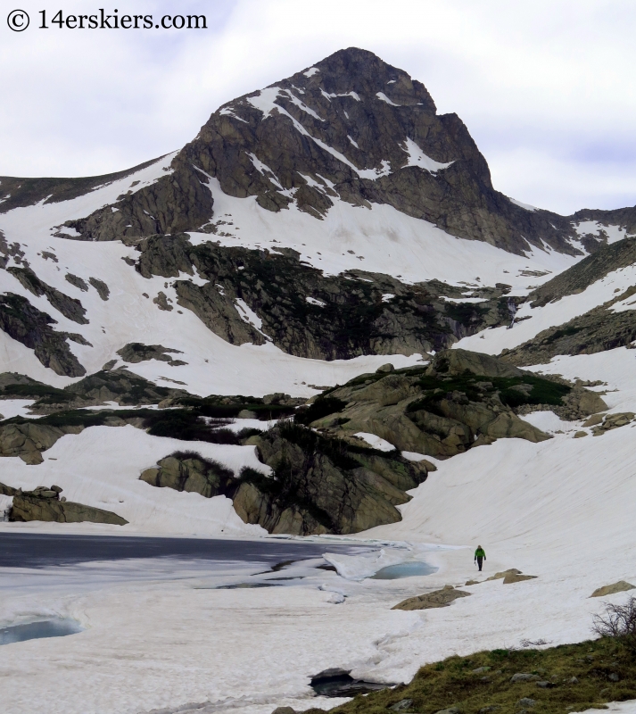 Mt Toll and Blue Lake. 