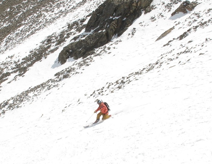 Lacy Meadows, Torreys Peak ski