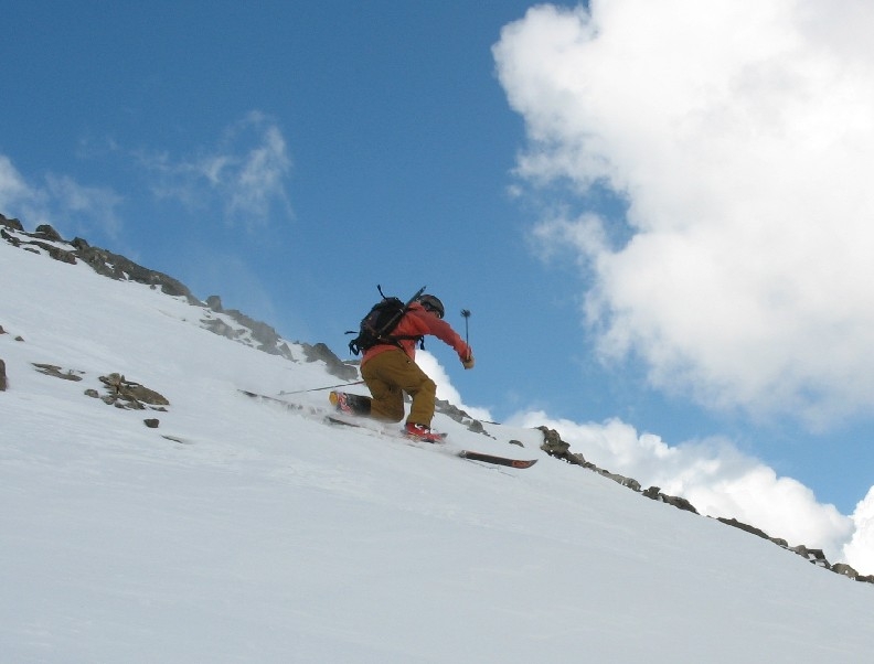 Lacy Meadows, Torreys Peak ski