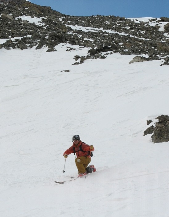 Lacy Meadows, Torreys Peak ski