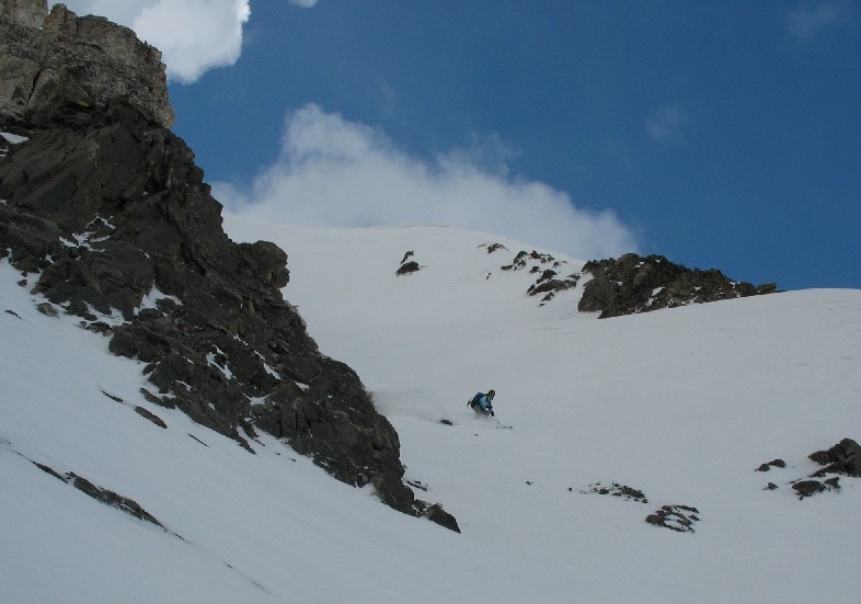 Torreys Peak ski, Brittany Walker Konsella