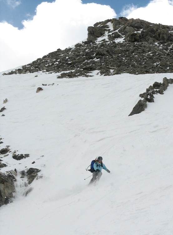 Brittany Walker Konsella, Torreys Peak ski