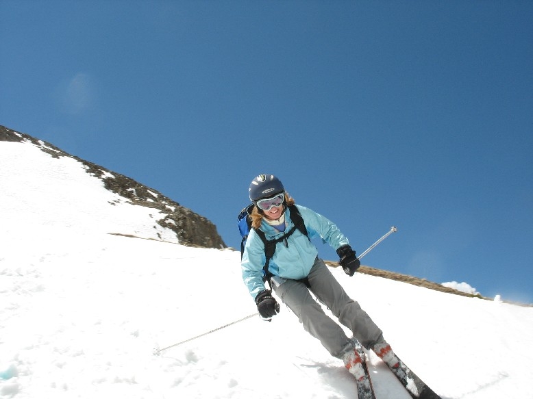 Torreys Peak ski, Brittany Walker Konsella