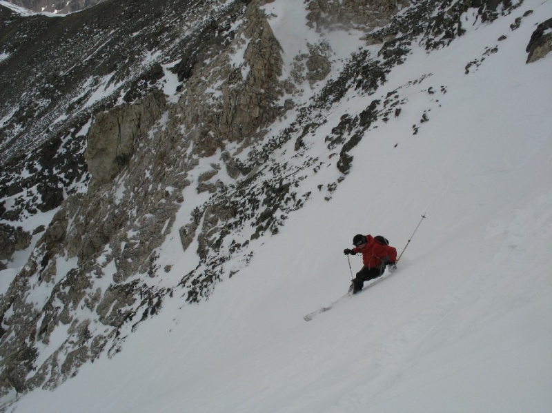 Torreys Peak ski, Dave Bourassa