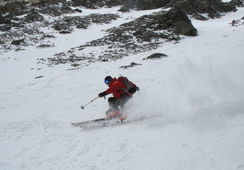 Torreys Peak ski, Dave Bourassa