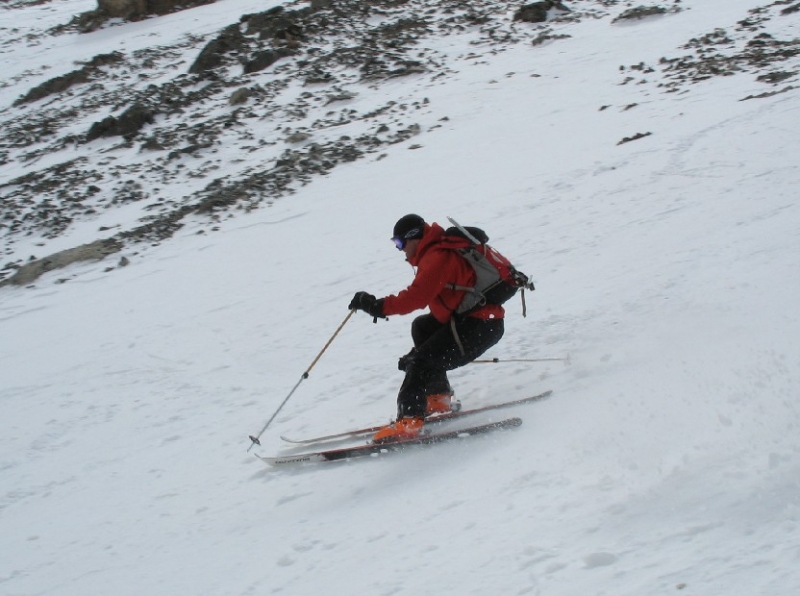 Torreys Peak ski, Dave Bourassa