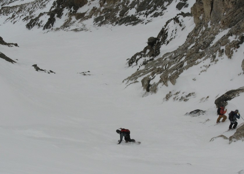 Torreys Peak snowboard