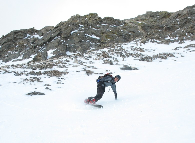 Torreys Peak snowboard