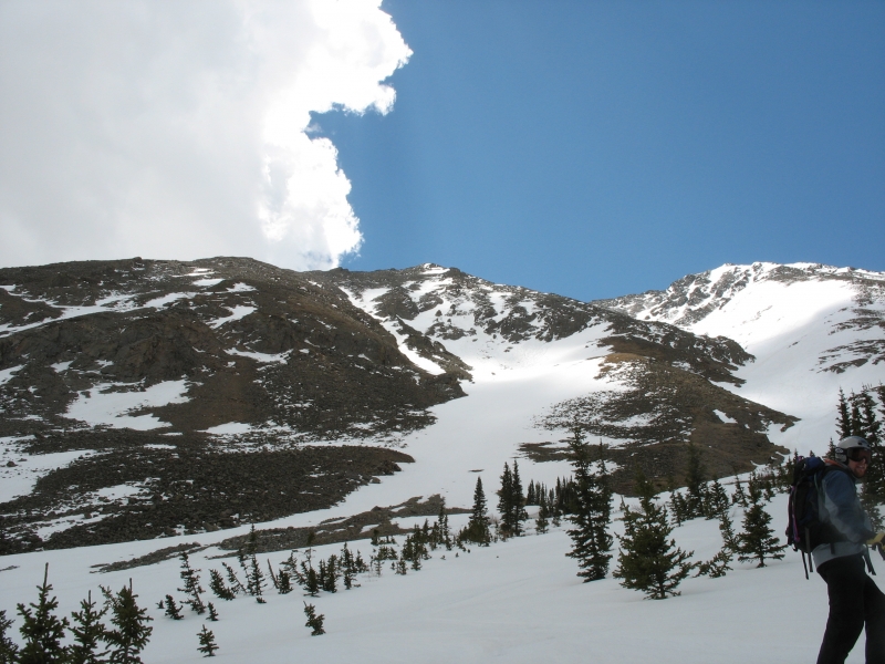 Torreys Peak ski