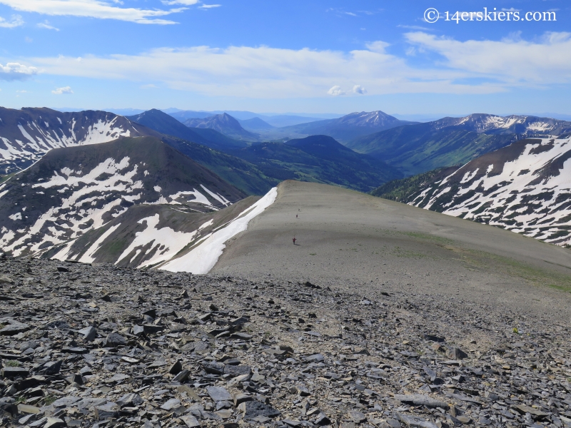 Treasury Ridge near Crested Butte