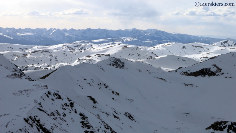 Loveland Pass and the Gore Range