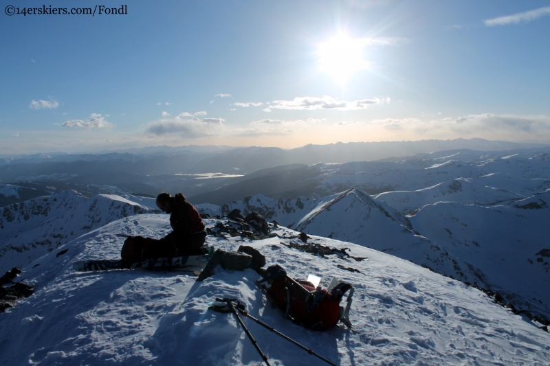 Torrey's Peak summit