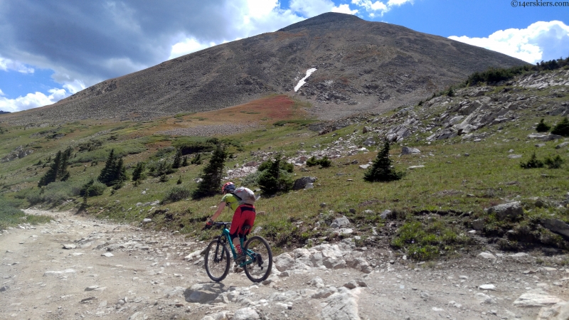 mountain biking hancock pass