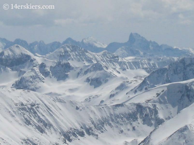 San Juans seen from the summit of Uncompahgre.