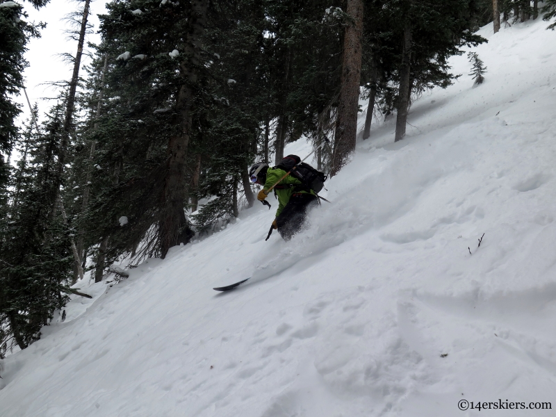 mark robbins skiing crested butte