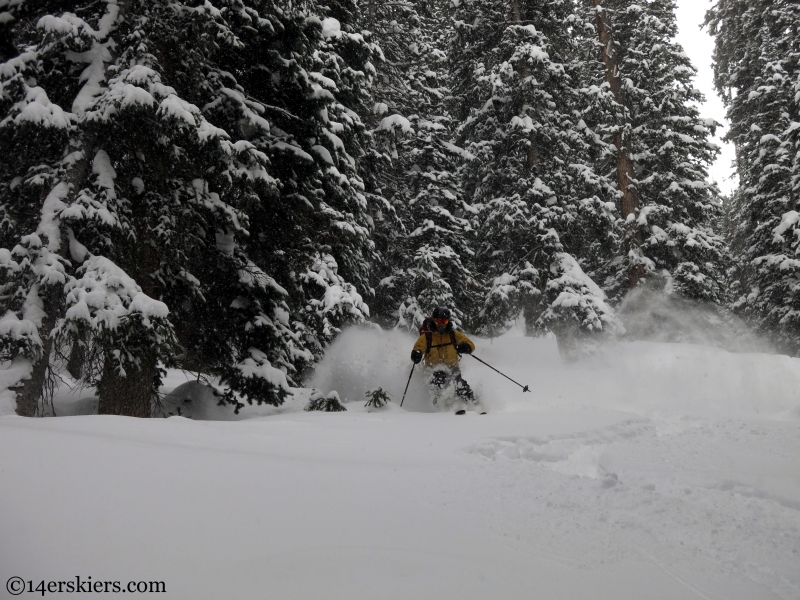 backcountry near Crested butte and Aspen