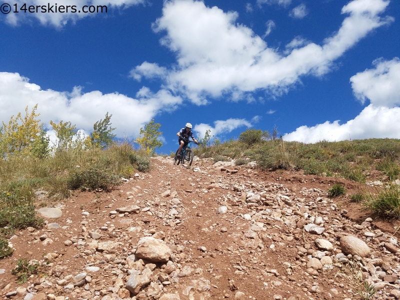 mountain bike doubletop