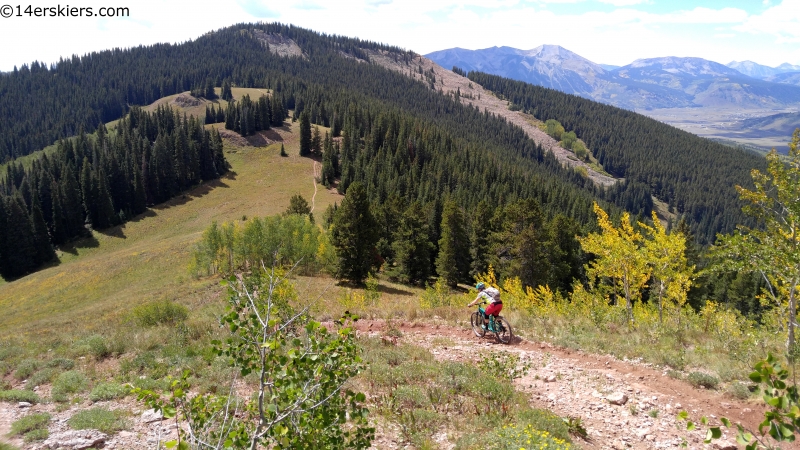 crested butte area mountain biking off the beaten path