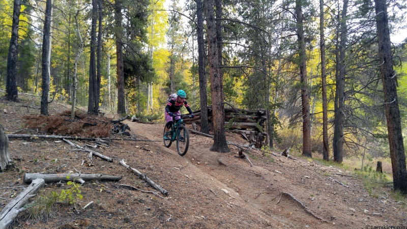 TR: Mountain Biking Waunita and Quakey Mountain Trails 9.29.17 ...