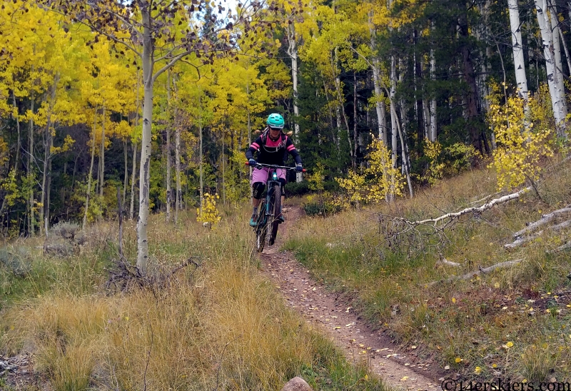 waunita trail whitepine mountain biking