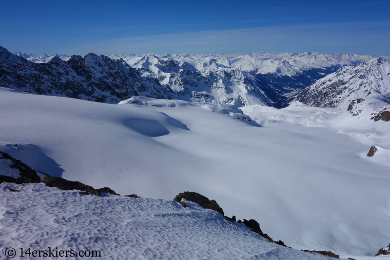 View of Switzerland from Egghomlucke saddle.