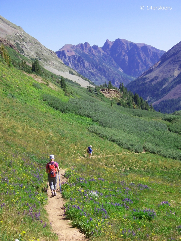 Hiking West Maroon Pass from Crested Butte to Aspen