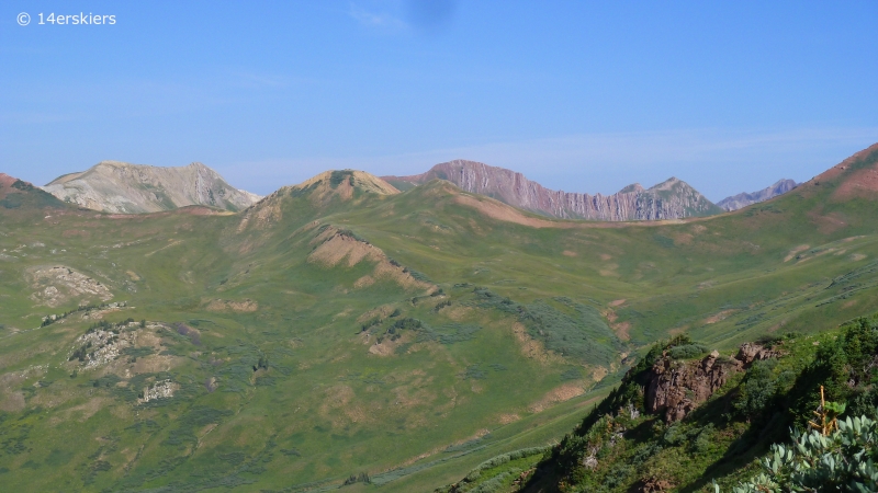 Hiking West Maroon Pass from Crested Butte to Aspen