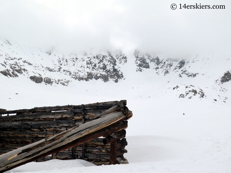 Views from Boston Mine Camp in Mayflower Gulch. 