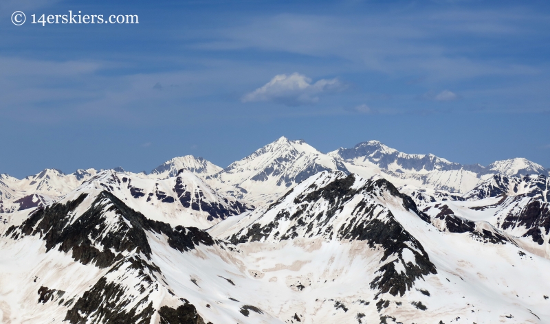 Siberia, Snowmass, and Capitol Peaks