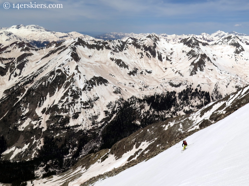 Jenny Veilleux skiing White Rock