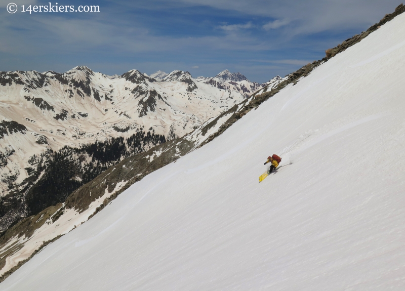 Ben McShan skiing White Rock