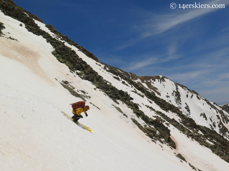 Ben McShan skiing White Rock