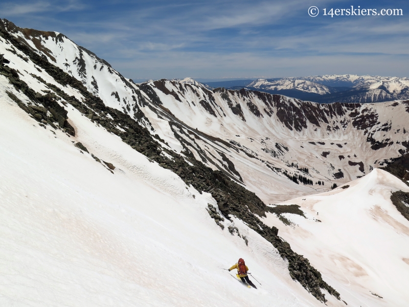 Ben McShan skiing White Rock