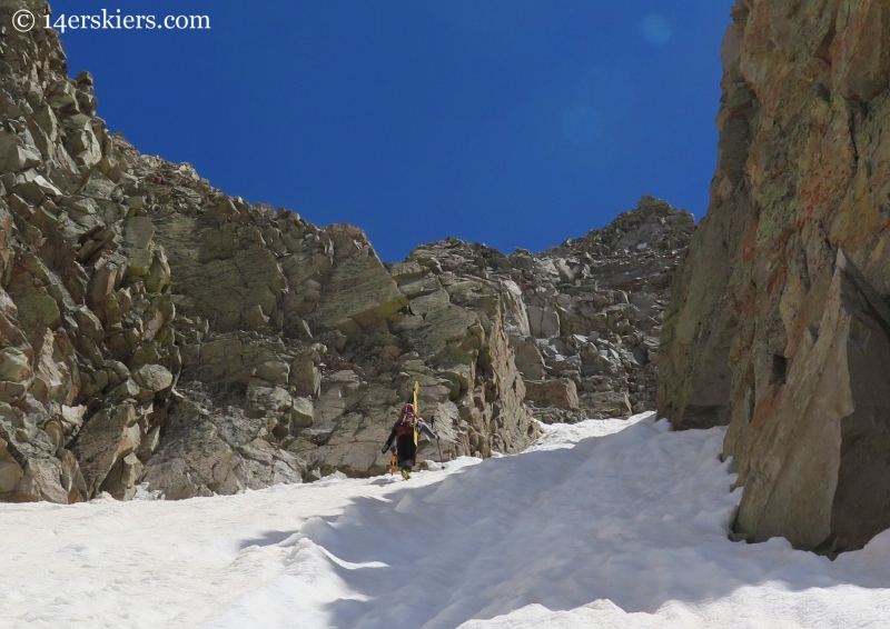 Ben McShan climbing