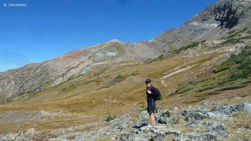 Hike to Yule Lakes near Crested Butte, CO.