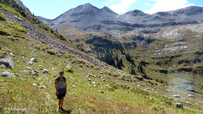 Hike to Yule Lakes near Crested Butte, CO.