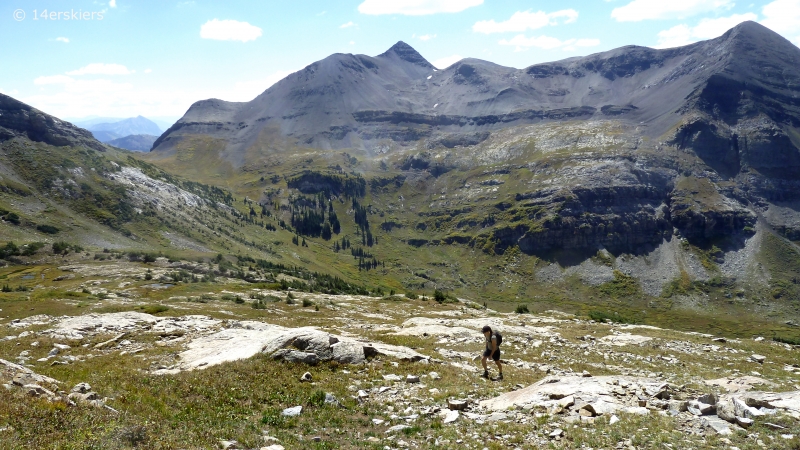 Hike to Yule Lakes near Crested Butte, CO.