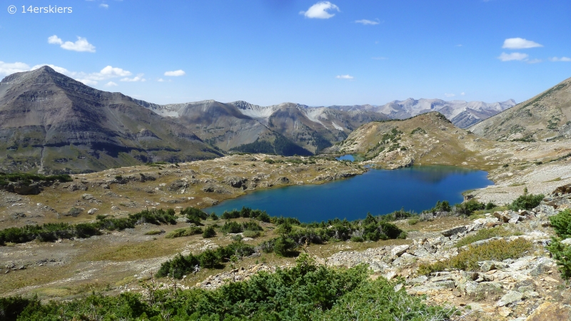 Hike to Yule Lakes near Crested Butte, CO.