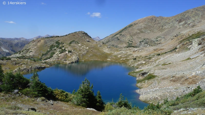 Hike to Yule Lakes near Crested Butte, CO.