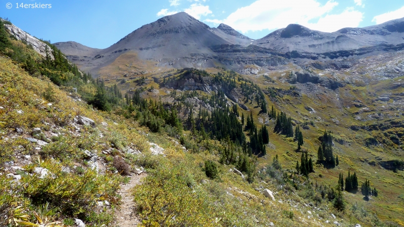 Hike to Yule Lakes near Crested Butte, CO.