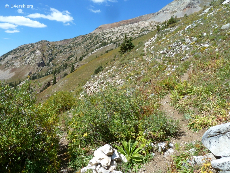 Hike to Yule Lakes near Crested Butte, CO.