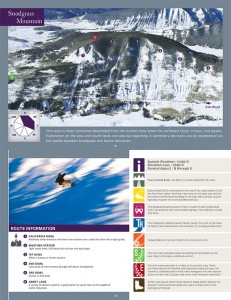 Crested butte off-piste atlas, crested butte guidebook