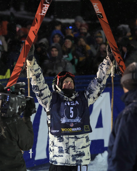 Aaron Blunck celebrating a Grand Prix win in December. (December 19, 2013 - Source: Doug Pensinger/Getty Images North America) courtesy of Zimbio