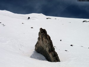 pete sowar skiing the bearclaw